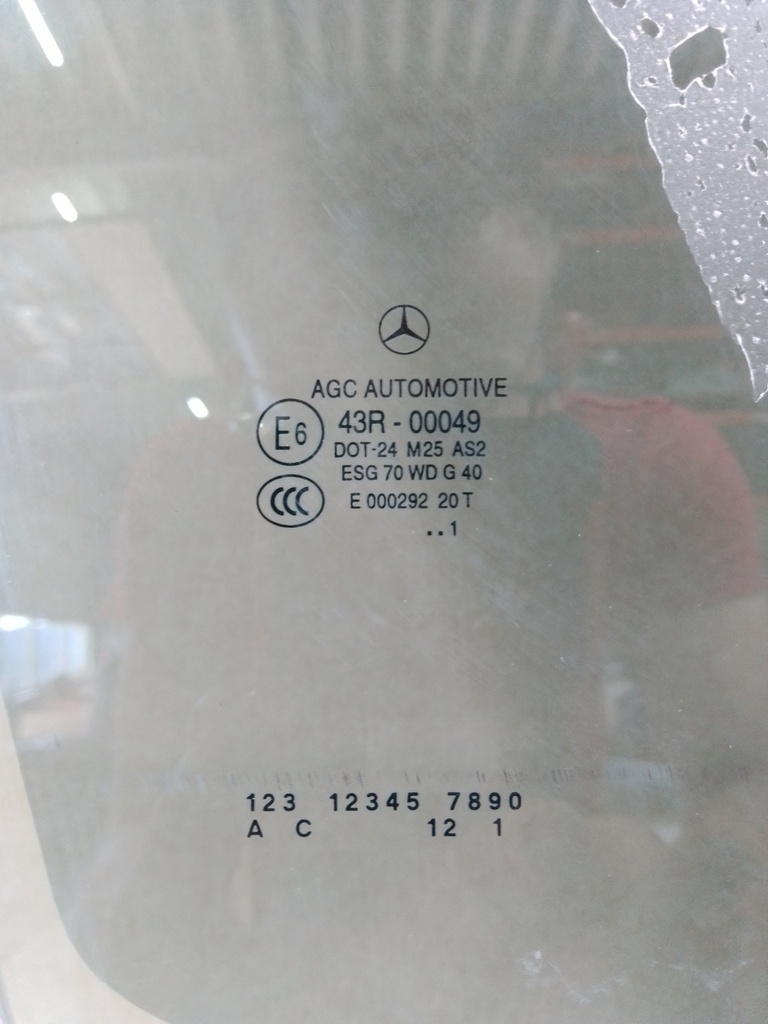 [MTD-530982] Cristal de ventana Mercedes Clase C C204 2011 2.2 CDI 43R00049