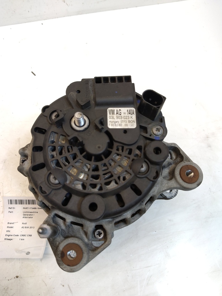 [MTD-533964] Alternador Audi A3 8VA 2013 CRBC CRB 2.0 TDI