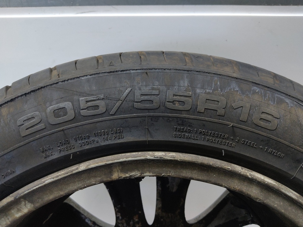 [MTD-534398] Llanta de aleación aluminio 4 BMW Serie 1 E87 2009 N43B20A N43B20O0 2,0