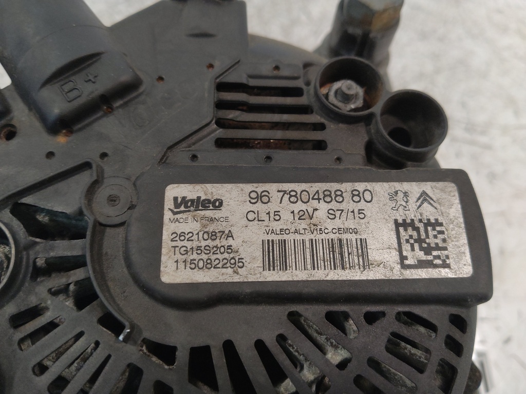 [MTD-513405] Alternador Citroen Peugeot C4 C5 308 2.0 RHE DW10CTED4 RH02 9678048880