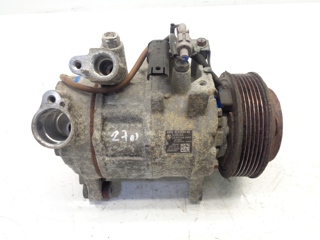 [MTD-370630] Compresor aire acondicionado BMW 1er F20 F21 120d 2.0 D N47D20C (9223694 / 447140-0460)