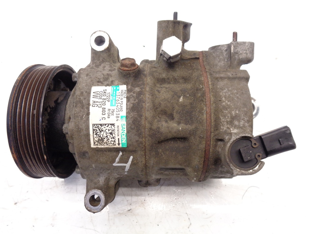 [MTD-372849] Compresor de aire acondicionado 5K0820803C para Audi Seat Skoda VW