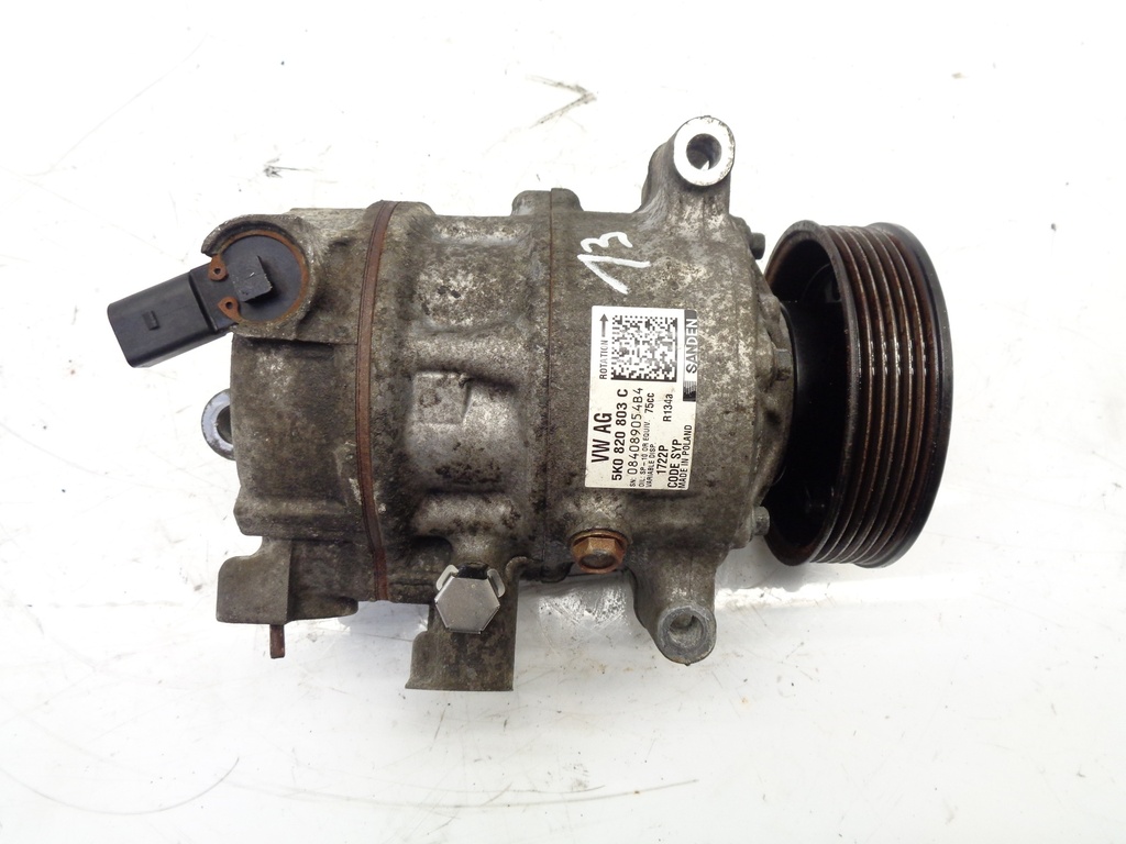 [MTD-372853] Compresor de aire acondicionado para Audi Seat VW 1.0 1.2 1.4 1.6 - 5K0820803C