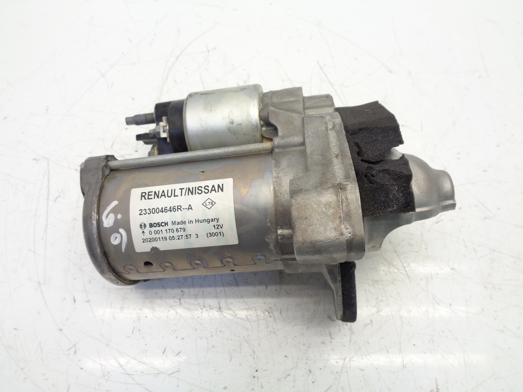 [MTD-366230] Motor de arranque Nissan Juke F16 1.0 gasolina 2020 HR10DDT 233004646R