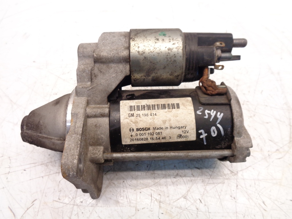 [MTD-375501] Motor de arranque Opel Corsa E 1.4 Gasolina B14XEL LDD 25198414 0001192081