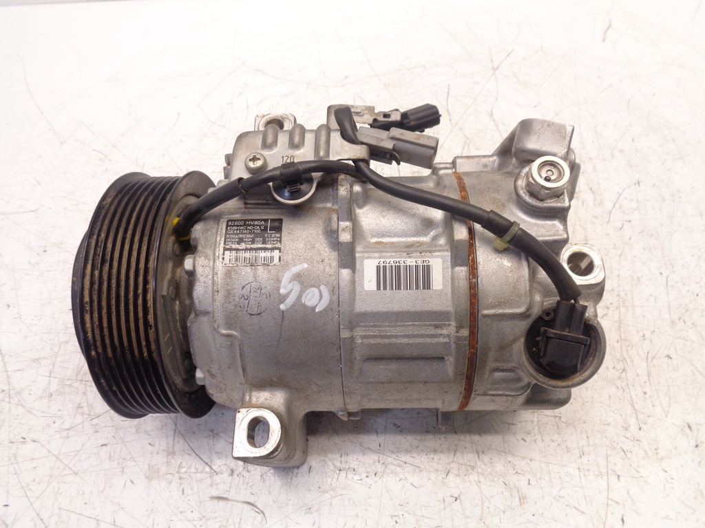 [MTD-363059] Compresor de aire acondicionado Nissan Qashqai J12 1.3 DIG-T HR13 HR13DDT 447140-7100